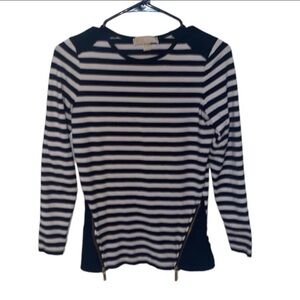 Michael Kors Striped Black and White Women's Top